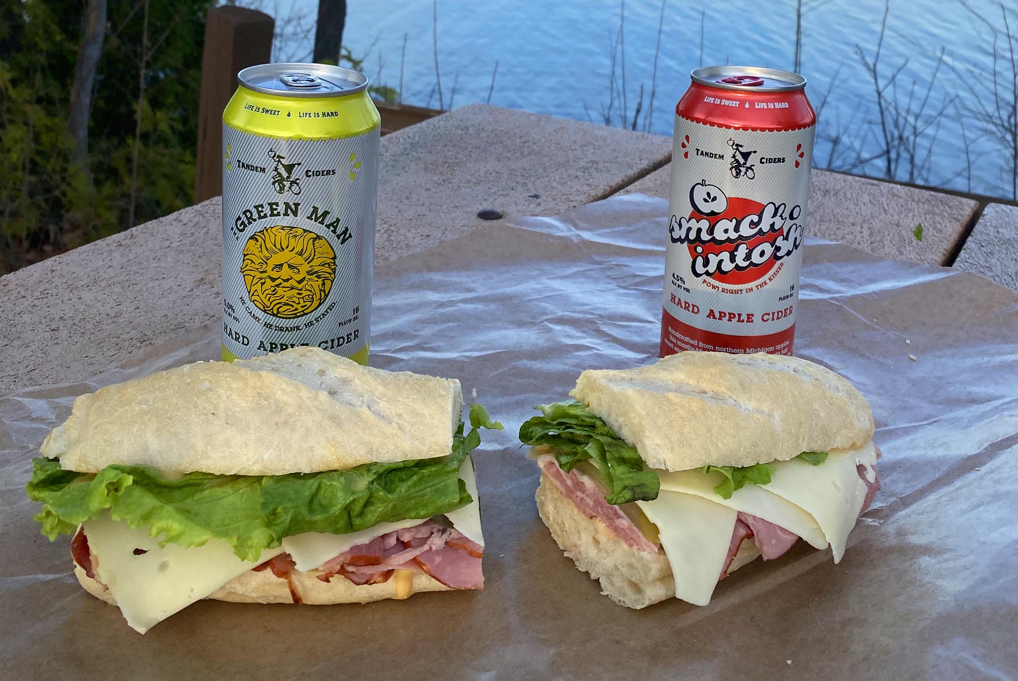 Sandwiches and Beer